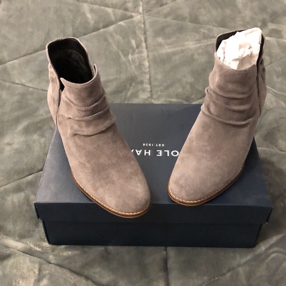 Cole Haan Shoes | Cole Hana Alayna Slouch Bootie | Color: Gray | Size: 6.5 | Peaches1025's Closet